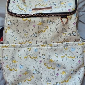 Disney Belle Cream and Yellow Backpack